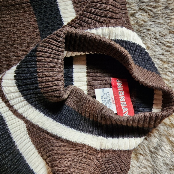 VINTAGE 90'S Unionbay Striped Sweater - Picture 14 of 16